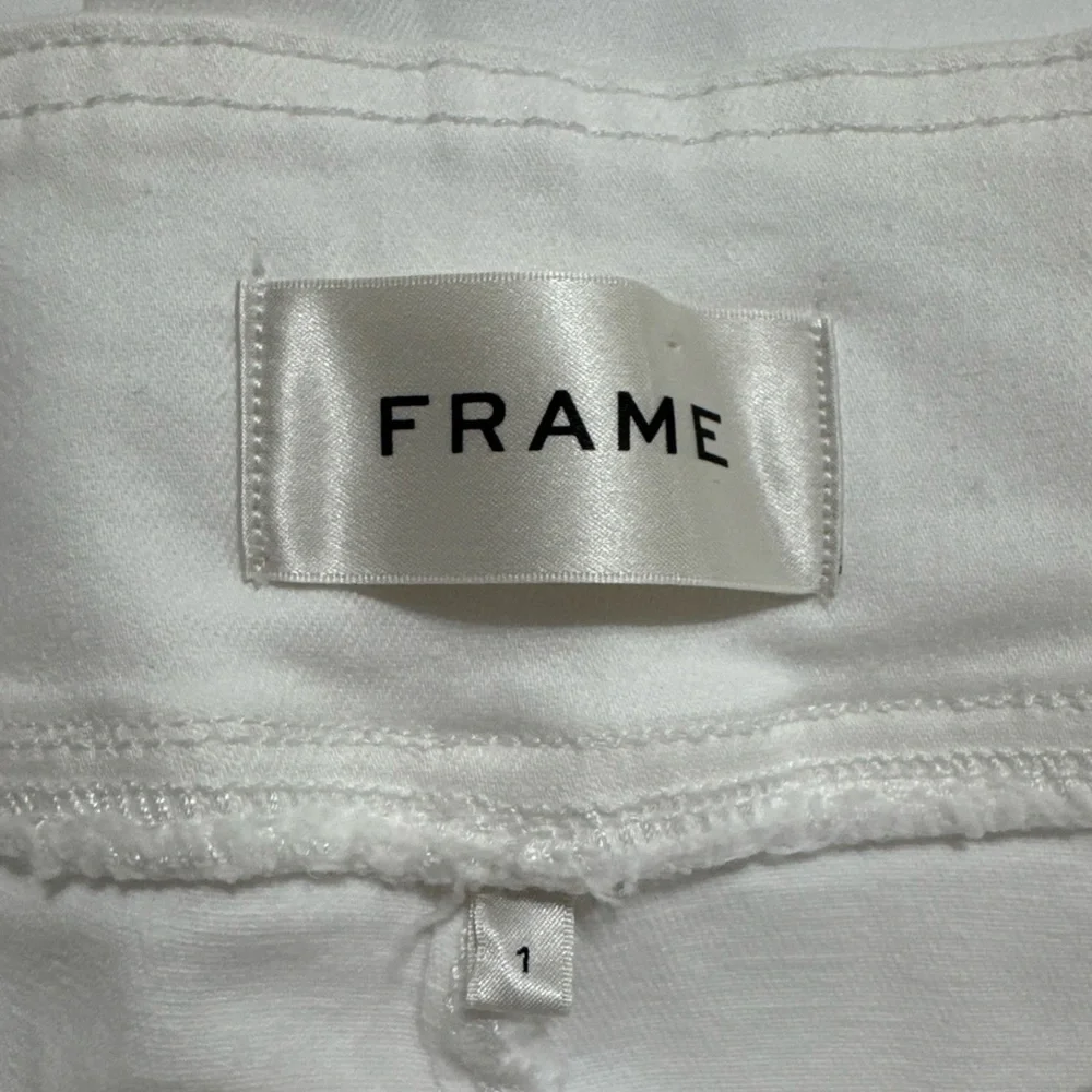 FRAME White Flare Jeans - Picture 2 of 8